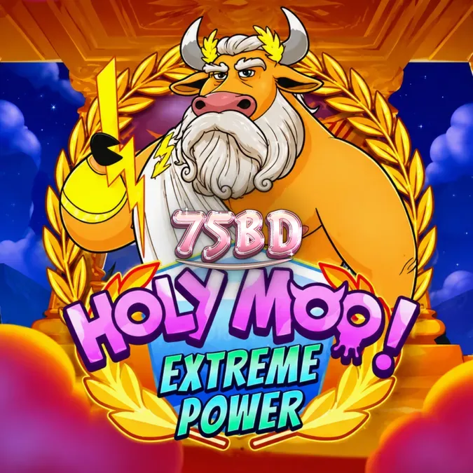 Holy Moo! Extreme Power স্লট গেমের একটি দৃশ্য
